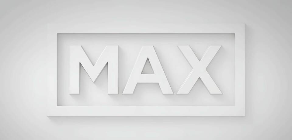 MAX Logo Render